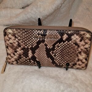 Michael Kors Snake Print Wallet